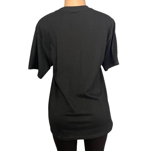 Betty Boop Biker Short Sleeve Shirt Black - Picture 6 of 8